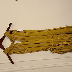 Banana Republic Satin Twisted Maxi dress